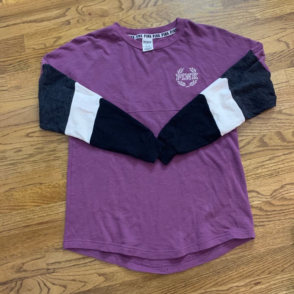 PINK Victoria's Secret Campus Crew Sweatshirt